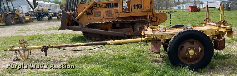 image for item MJ9626 1948 Steelwell  pole trailer