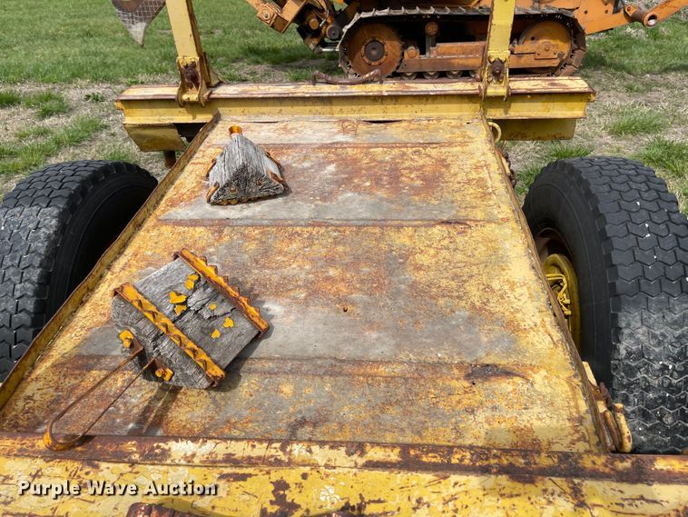 image for item MJ9626 1948 Steelwell  pole trailer