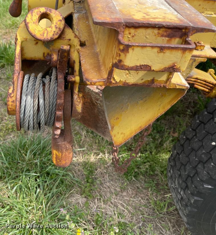 image for item MJ9626 1948 Steelwell  pole trailer