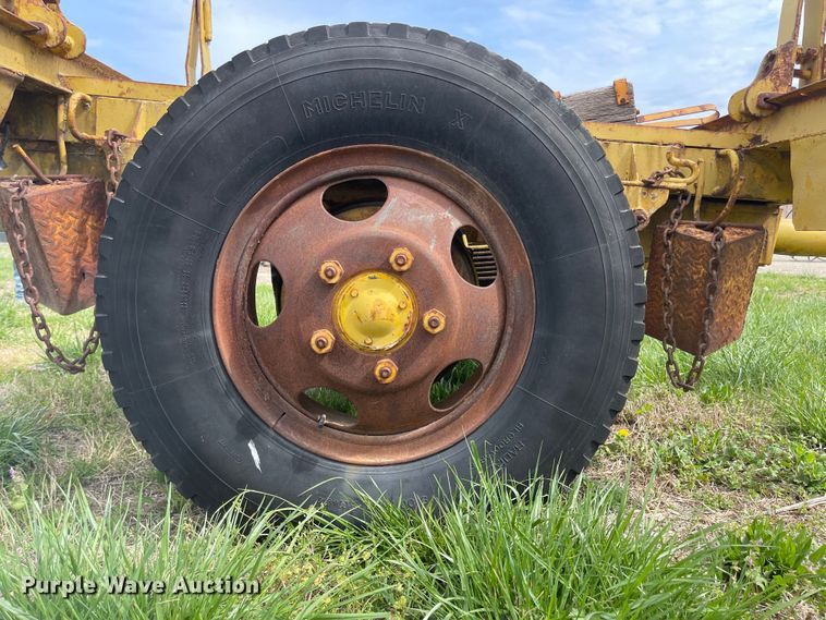 image for item MJ9626 1948 Steelwell  pole trailer