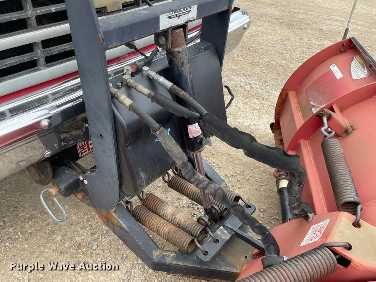 image for item MJ9634 Boss  8' 2" W V-blade snow plow