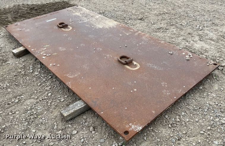image for item MJ9635 (2) steel road plates