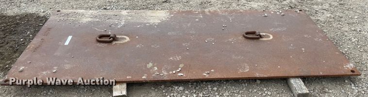 image for item MJ9635 (2) steel road plates