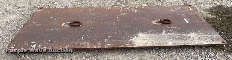 image for item MJ9635 (2) steel road plates