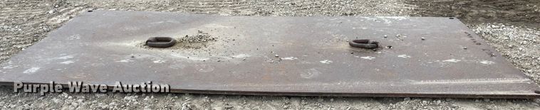 image for item MJ9635 (2) steel road plates