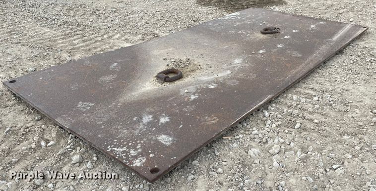 image for item MJ9635 (2) steel road plates