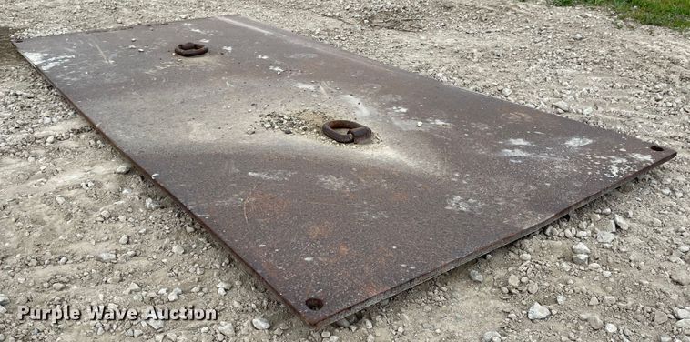 image for item MJ9635 (2) steel road plates