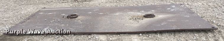 image for item MJ9635 (2) steel road plates