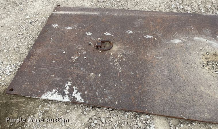 image for item MJ9635 (2) steel road plates