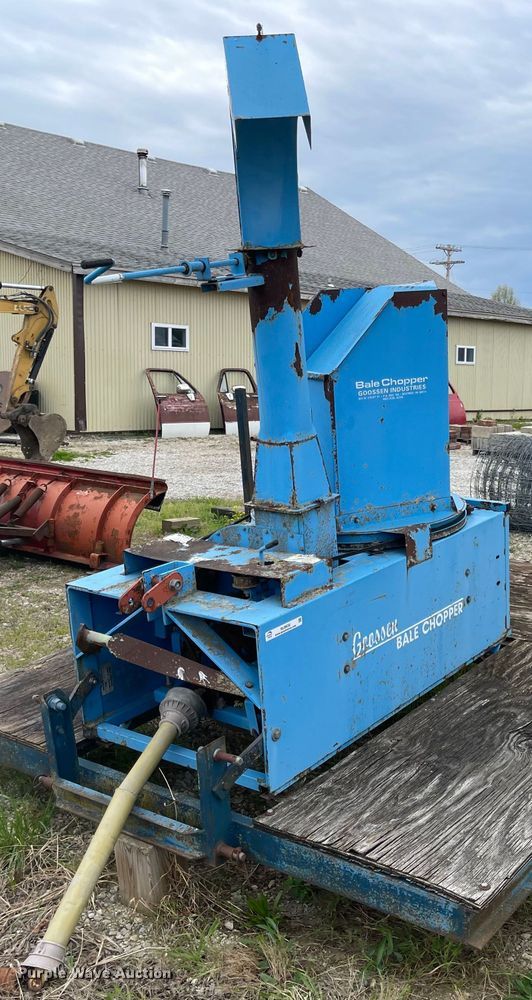 image for item MJ9636 Goossen  bale chopper