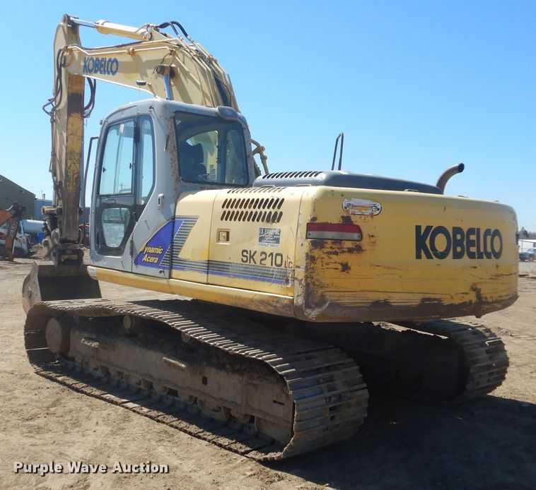 image for item MY9002 2006 Kobelco SK210LC  excavator