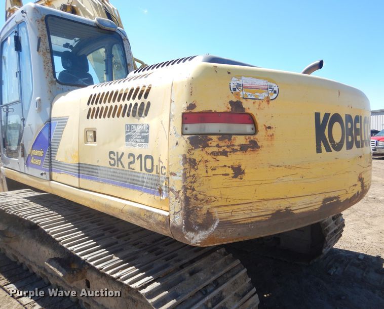 image for item MY9002 2006 Kobelco SK210LC  excavator