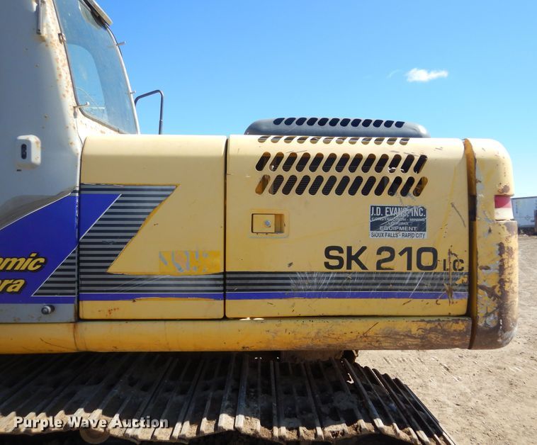 image for item MY9002 2006 Kobelco SK210LC  excavator