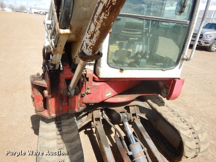 image for item MY9011 2007 Takeuchi TB138FR  mini excavator