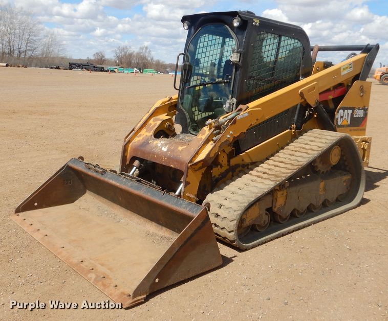 image for item MY9012 2016 Caterpillar 299D2  tracked skid steer loader