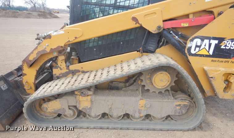 image for item MY9012 2016 Caterpillar 299D2  tracked skid steer loader