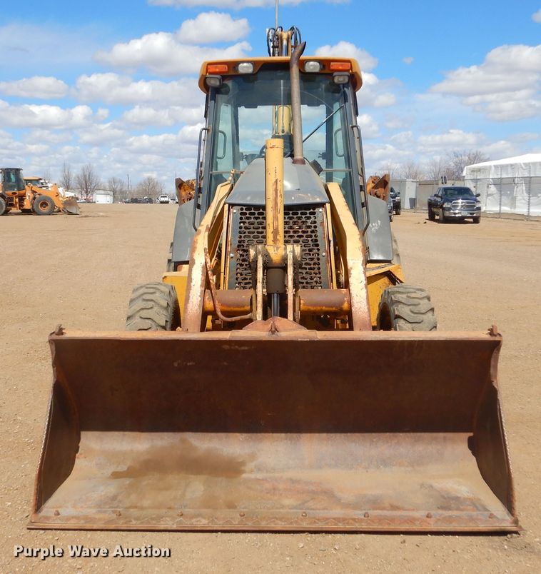 image for item MY9014 John Deere 410G  backhoe