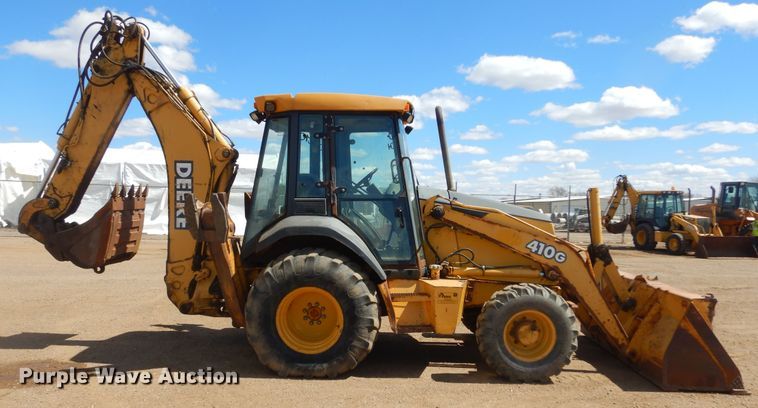 image for item MY9014 John Deere 410G  backhoe