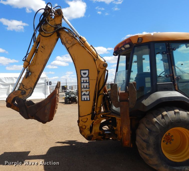 image for item MY9014 John Deere 410G  backhoe