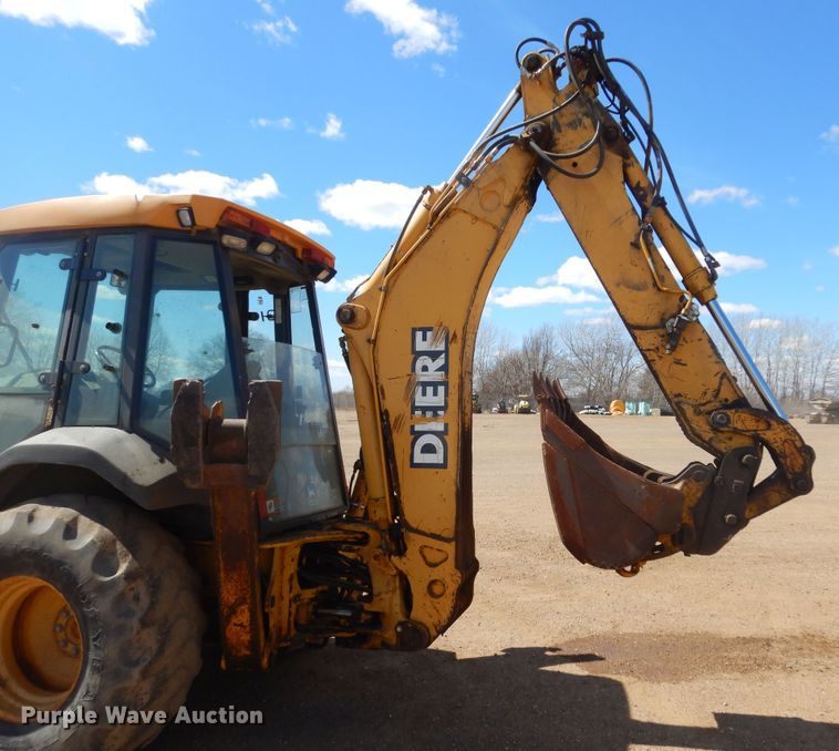 image for item MY9014 John Deere 410G  backhoe