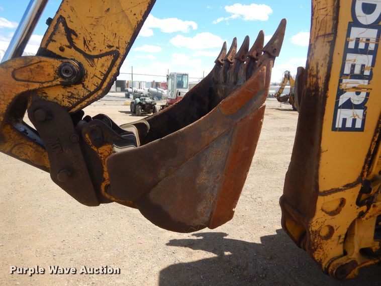 image for item MY9014 John Deere 410G  backhoe