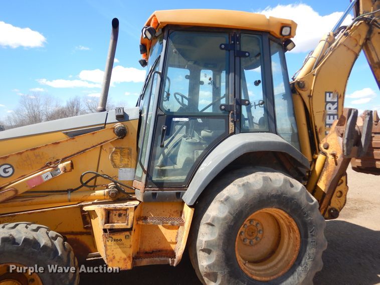 image for item MY9014 John Deere 410G  backhoe