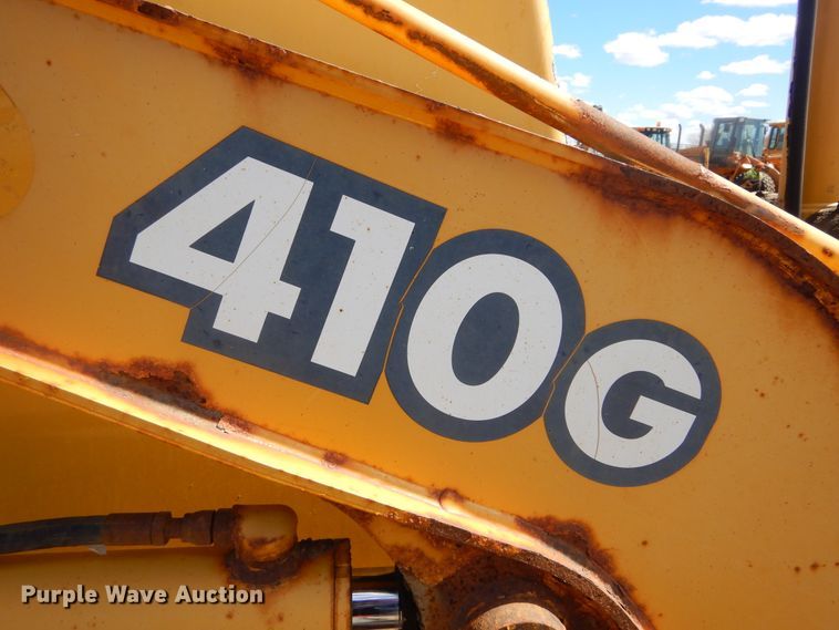 image for item MY9014 John Deere 410G  backhoe