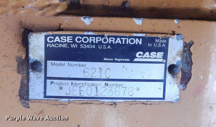 image for item MY9016 2000 Case 621C  wheel loader