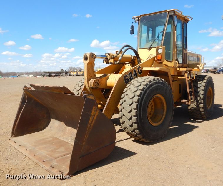 image for item MY9017 John Deere 624G  wheel loader