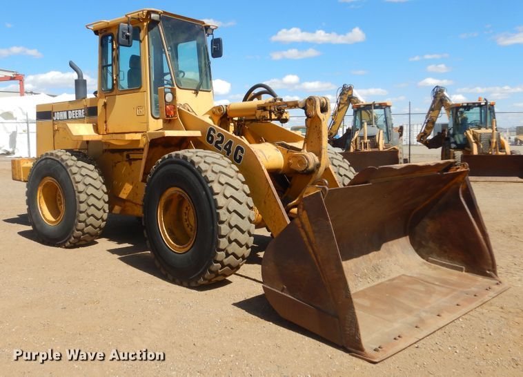 image for item MY9017 John Deere 624G  wheel loader