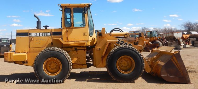 image for item MY9017 John Deere 624G  wheel loader