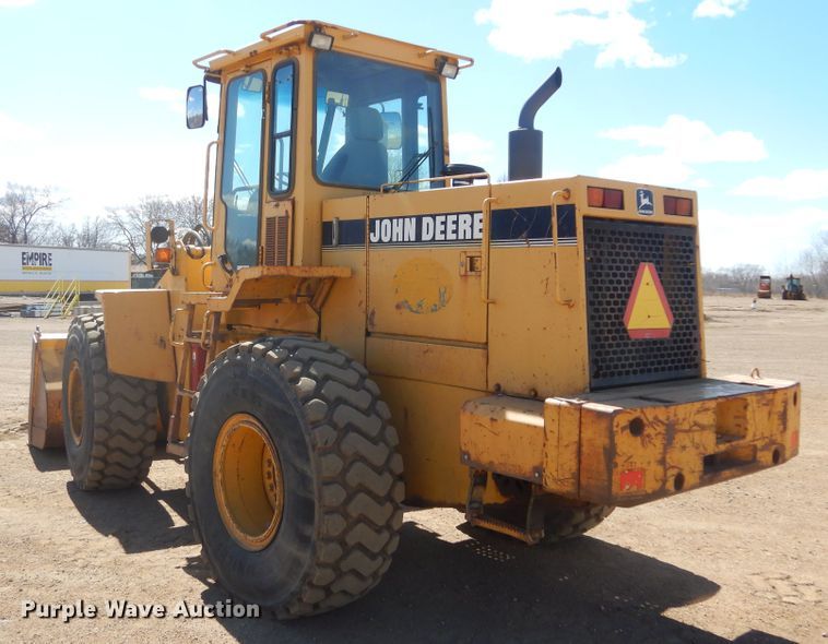 image for item MY9017 John Deere 624G  wheel loader