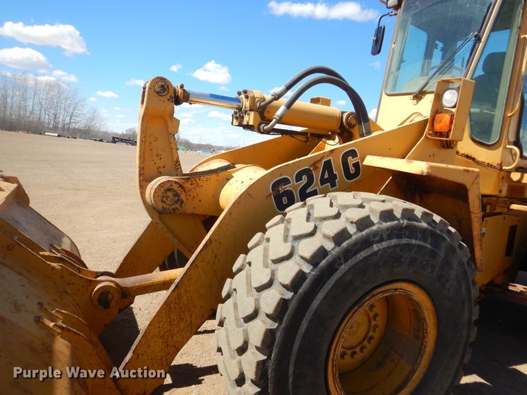 image for item MY9017 John Deere 624G  wheel loader