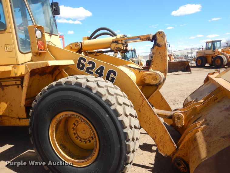 image for item MY9017 John Deere 624G  wheel loader