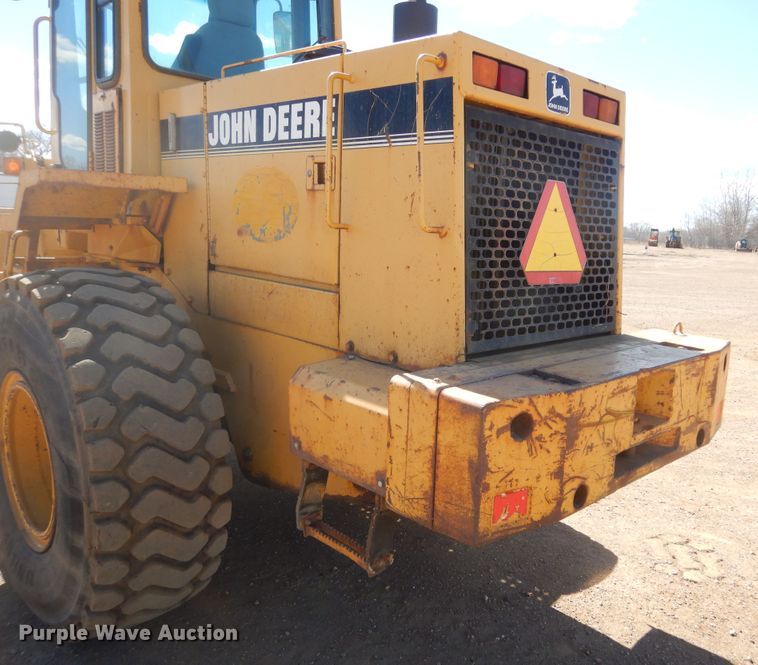 image for item MY9017 John Deere 624G  wheel loader