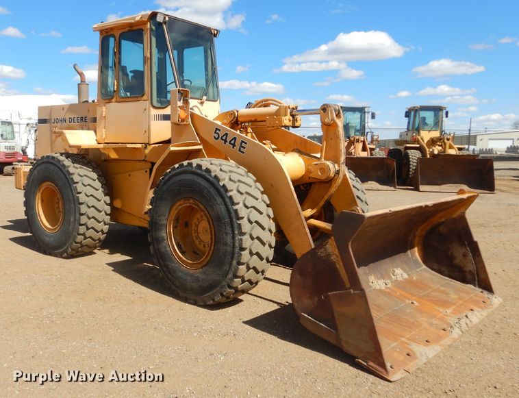 image for item MY9018 John Deere 544E  wheel loader