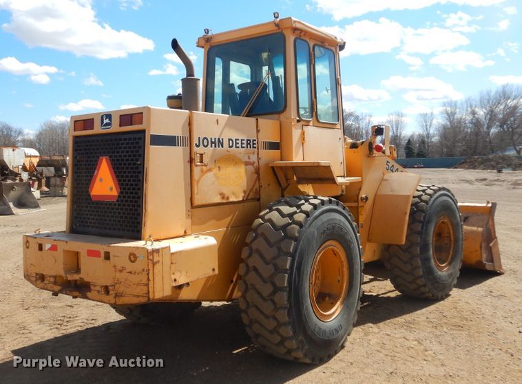 image for item MY9018 John Deere 544E  wheel loader