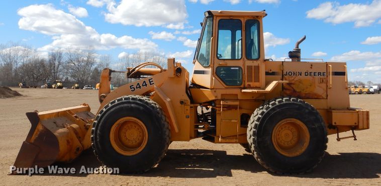 image for item MY9018 John Deere 544E  wheel loader
