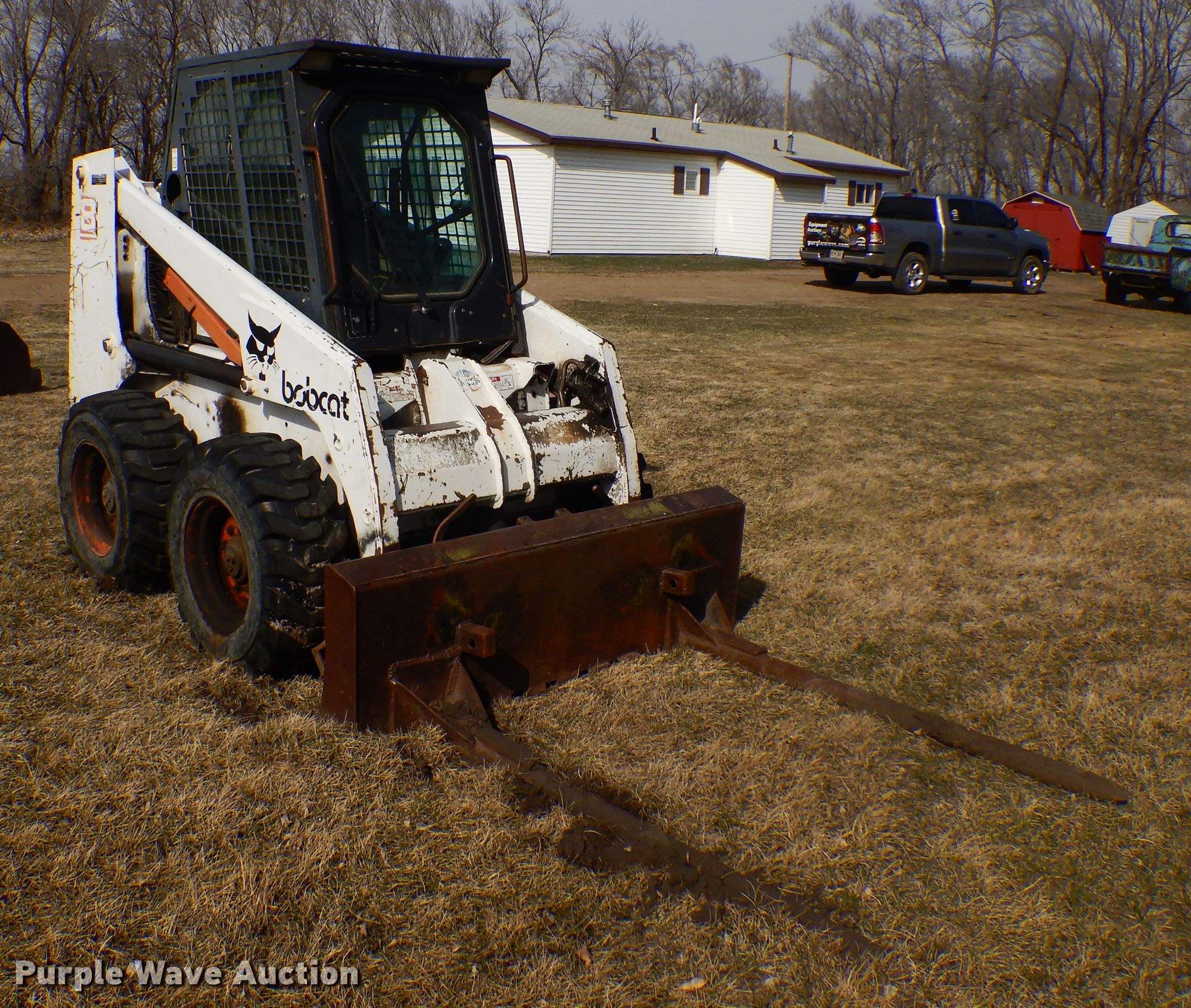 Bobcat 853 skid steer loader in Huron, SD Item KT9085 sold Purple Wave