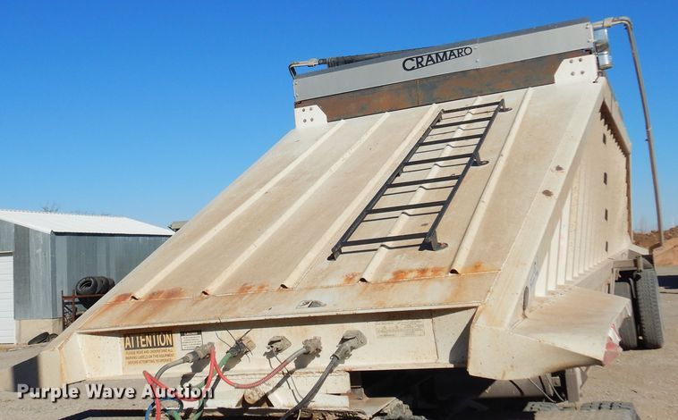 image for item DF0028 2012 Construction Trailer Specialist  bottom dump trailer