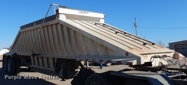 image for item DF0028 2012 Construction Trailer Specialist  bottom dump trailer