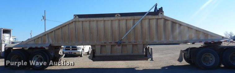 image for item DF0028 2012 Construction Trailer Specialist  bottom dump trailer