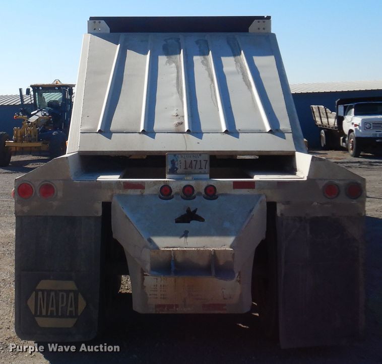 image for item DF0028 2012 Construction Trailer Specialist  bottom dump trailer