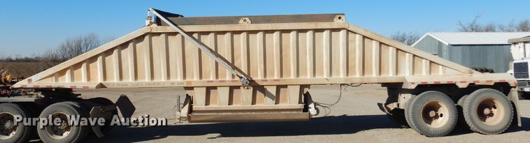 image for item DF0028 2012 Construction Trailer Specialist  bottom dump trailer