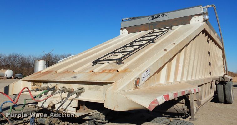 image for item DF0028 2012 Construction Trailer Specialist  bottom dump trailer