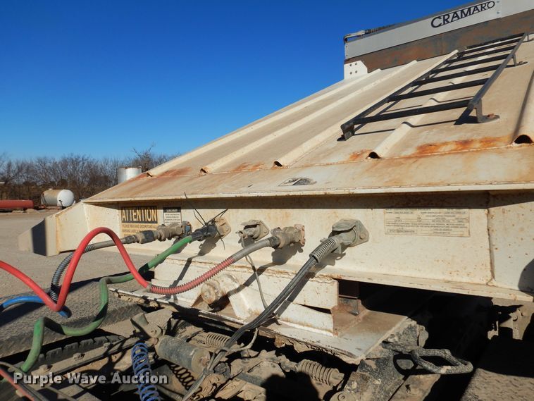 image for item DF0028 2012 Construction Trailer Specialist  bottom dump trailer