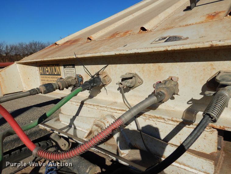 image for item DF0028 2012 Construction Trailer Specialist  bottom dump trailer