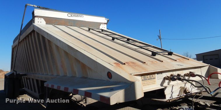 image for item DF0028 2012 Construction Trailer Specialist  bottom dump trailer