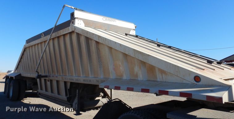 image for item DF0028 2012 Construction Trailer Specialist  bottom dump trailer