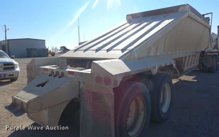 image for item DF0028 2012 Construction Trailer Specialist  bottom dump trailer